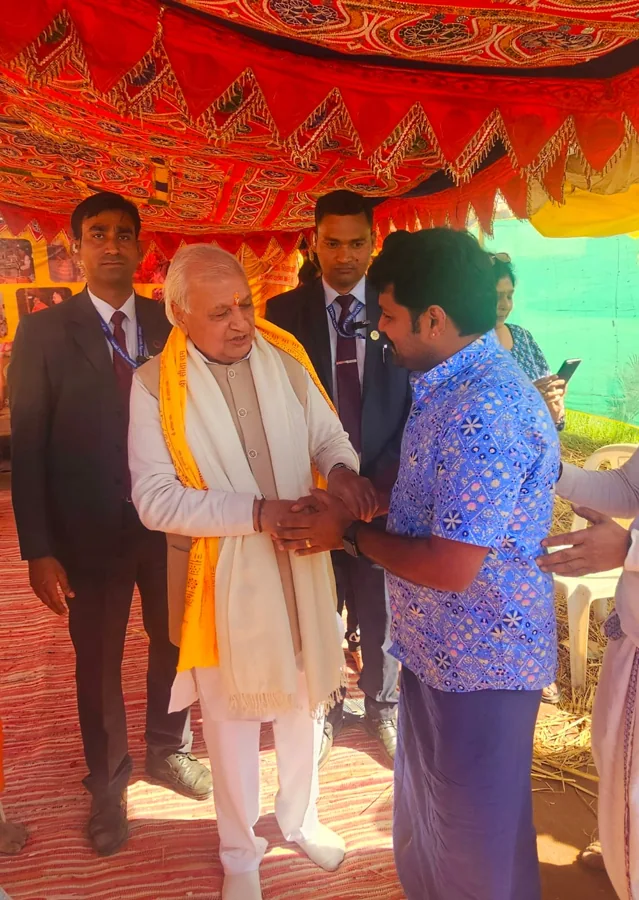 A warm welcome — V. Rahul Venugopal